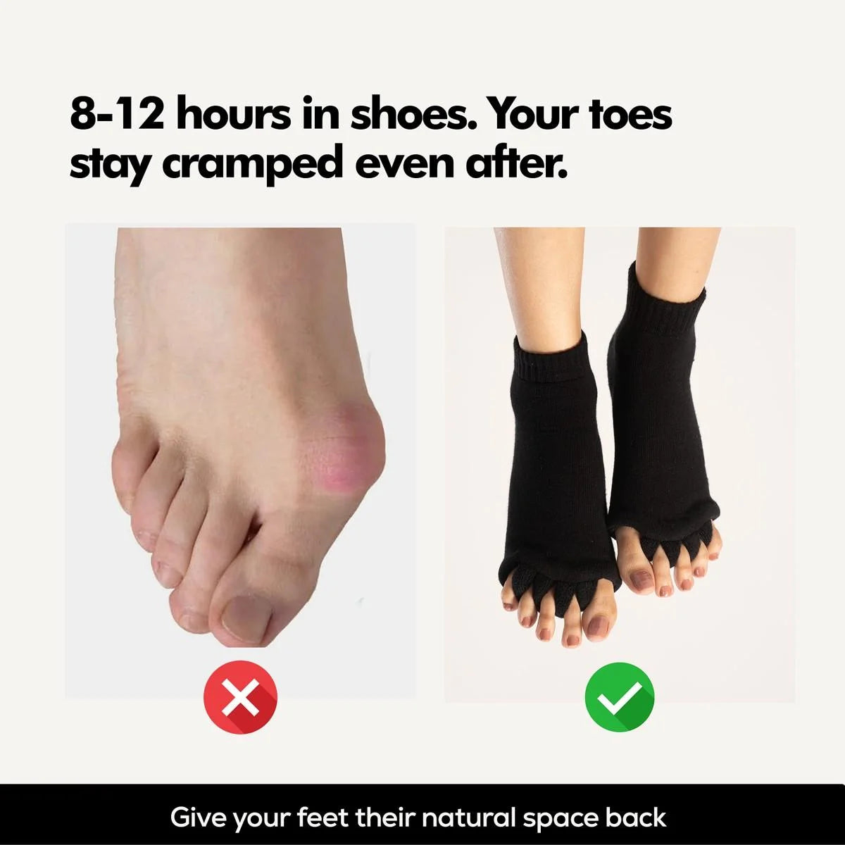 Dirts Black Foot Alignment Socks