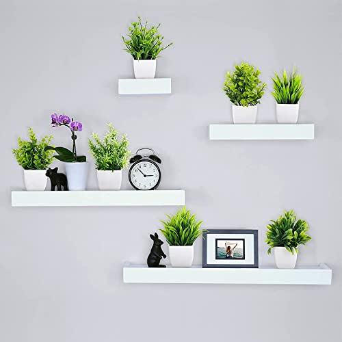 Dekorly Artificial Potted Plants, Artificial Plastic Eucalyptus Plants Small Indoor Potted Houseplants, Small Faux Plants for Home Decor Bathroom Office Farmhouse (Set 0F 8)|B0BCKLM33P