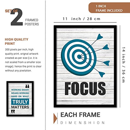 kotart - Motivational Quotes Wall Posters with Frame for Home and Office Wall Decor - Inspirational Quotes Wall Frames - Framed Posters for Living Room (Art 1, Small)|B0BM91RYZZ