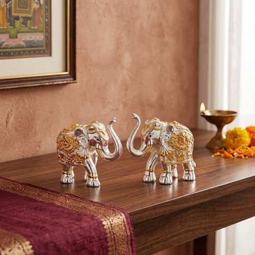 eCraftIndia Resin Running Horse Showpiece for Home Decor Office | Gift for Housewarming Birthday|B0GQBJZ9GW