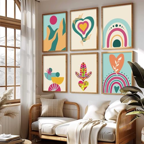 kotart Premium Digital Madhubani Art Paintings with Frame for Home Decor - Wall Painting for Living Room - Pack of 6 (10x13, painting for wall decoration)|B0CQTDMRD3
