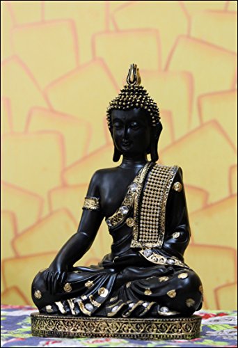 eCraftIndia Lord Buddha Statue for Home Decor Living Room | Gautam Buddha Idol Under the Bodhi-Tree | Showpiece Gift for Housewarming Birthday|B0GQBK7H85