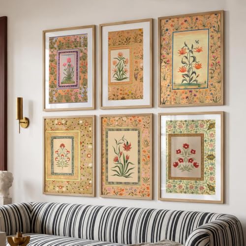 kotart Premium Digital Madhubani Art Paintings with Frame for Home Decor - Wall Painting for Living Room - Pack of 6 (10x13, painting for wall decoration)|B0CQTDMRD3